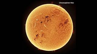 The Suns Photosphere and Chromosphere April 23 2024 astronomy sun telescope science [upl. by Nedrah]