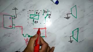 DIAGRAMA DE CLAXON 📣BociNa📢PITO de COCHE📣MUY FACIL [upl. by Misaq492]