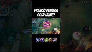 Franco Vs Roger Gold Lane mobilelegends mlbb [upl. by Nino286]