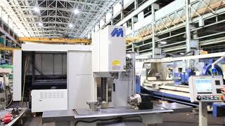 60 X Axis 15HP Spindle Milltronics RH30 CNC VERTICAL MILL [upl. by Atelahs]