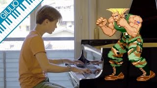 Street Fighter II  Guiles Theme Piano Cover [upl. by Elok]