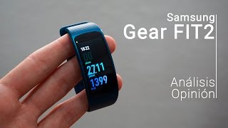 Samsung Gear Fit 2 la smartband con GPS  ANÁLISIS Y OPINIÓN [upl. by Arri95]