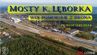 Mosty k Lęborka przelot dronem 27102024 [upl. by Hester518]