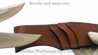 Hibben Wurfmesser Set 18825 [upl. by Kelcie]