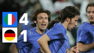 Del Piero amp Cannavaro UMILIANO i tedeschi  ITALIA vs GERMANIA 2006 [upl. by Odlabso713]