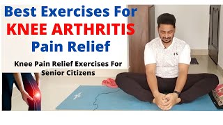 Knee Pain Relief Exercises  Knee Osteoarthritis Pain Relief Exercises  Knee Exercises for Seniors [upl. by Barayon]