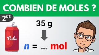 Calculer le nombre de molécules et de moles  Seconde  PhysiqueChimie [upl. by An400]