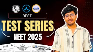 Best NEET 2025 Test Series PW Allen Aakash  Which One is Right for You┃ABHAY SHAH┃NEET  710 [upl. by Abibah]