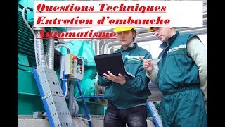 Questions Techniques Entretien d’embauche Automatisme أسئلة مقابلة العمل [upl. by Nagam]