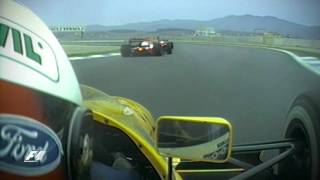 F1 Classic Onboard Rookie Schumacher Dazzles At The 1991 Spanish GP [upl. by Arratahs]