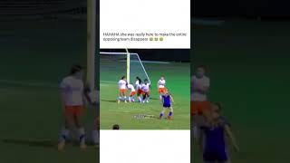 The Funniest Football Free Kick ever Women soccer funny moment 😂 [upl. by Gnah]