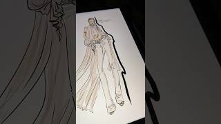 Digital fashion illustration [upl. by Rednav]