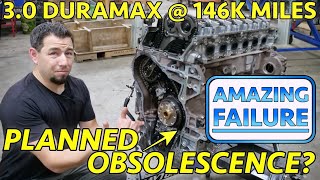 BAD 2020 Silverado 30 Duramax LM2 Engine Teardown INCREDIBLE DAMAGE [upl. by Krock]