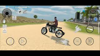 New Bullet bike modified game 🎮 Royal Enfield 550CC [upl. by Rigdon]