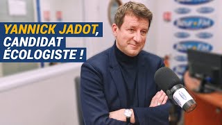 Les Zinformés Yannick Jadot candidat écologiste à l’élection présidentielle [upl. by Ellenhoj]