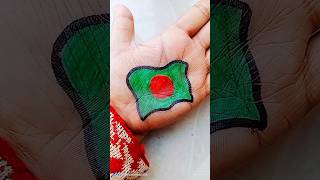 How to draw Bangladesh flag 🇧🇩🥰drawing viralshort shorts [upl. by Reprah472]