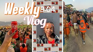 Weekly vlog Umhlanga reed dance 2024 Building material shopping 🛍️ 🩷 [upl. by Lladnar]