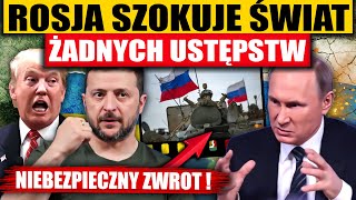 ROSJA SZOKUJE ŚWIAT  NIEBEZPIECZNY ZWROT [upl. by Chaing]