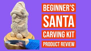 BeaverCraft Beginner Santa Carving Kit  Learn To Whittle [upl. by Essinger145]