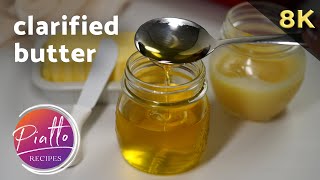 Clarified Butter How to Make it at Home [upl. by Mlawsky]