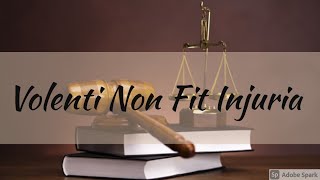 Volenti Non Fit Injuria  General Exceptions  Law Of Torts  Easy way  in Hindi [upl. by Iphigenia920]