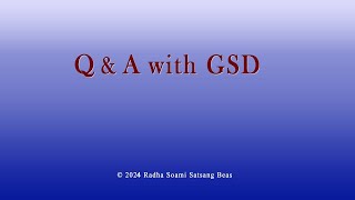 Q amp A with GSD 129 with CC [upl. by Jerri948]