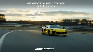 2023 Corvette Z06 Corvette Academy  Trailer  Chevrolet [upl. by Eibber]