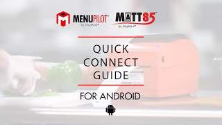 Matt85™MenuPilot™ Quick Connect Guide for Android [upl. by Aicella]