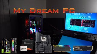 Building my dream PCThreadripper PRO 3975WXASUS WRX80E Pro WS and EVGA GeForce RTX 3090 FTW3 [upl. by Aissatsan]