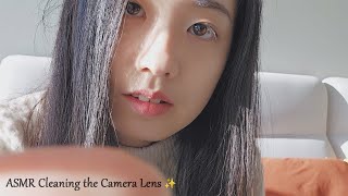 ASMR Cleaning the Camera Lens  Blowing Brushing 1Hr No Talking [upl. by Heiskell524]