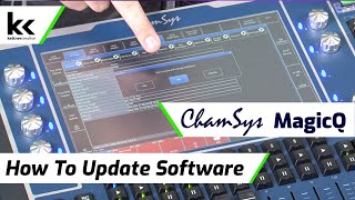 How To Update Software  Chamsys MagicQ Tutorial [upl. by Emalee]