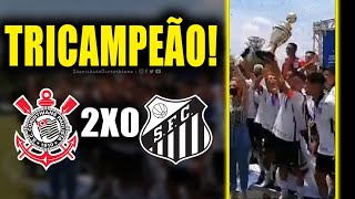 CANECO LEVANTADO CORINTHIANS É TRICAMPEÃO DA 26ª COPA VOTORANTIM DE FUTEBOL SUB15 Shorts [upl. by Omixam352]