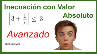 Inecuaciones con valor absoluto  x en el denominador  nivel avanzado [upl. by Etnoel]