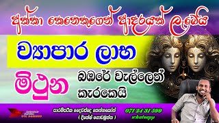 Mithuna Lagna Palapala  2024 June  Srilanka horoscope reading  Astrology Prediction  Gemini [upl. by Duke705]