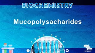 L4 CHO Chemistry 4 Hetero polysaccharides Biochemistry [upl. by Assira]