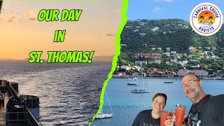 Carnival Magic  Relaxing Day in St Thomas  Big Win [upl. by Bremser]