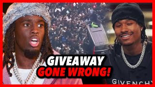 Kai Cenat and Duke Dennis Arrested in NY after PS5 Giveaway turns into a Riot [upl. by Darda]