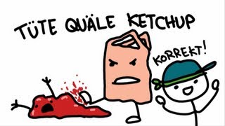 Tüte Quäle Ketchup ItalienischDeutsch  YOU FM Misheard Lyrics mit Coldmirror [upl. by Reivaj]