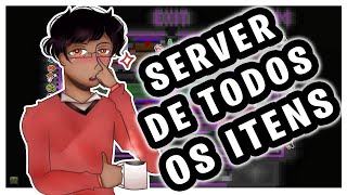 TERRARIA SERVIDOR COM TODOS OS ITENS DO JOGO [upl. by Stanleigh]