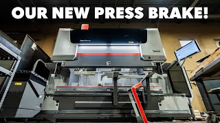 Our NEW Bystronic Press Brake [upl. by Yesnil9]