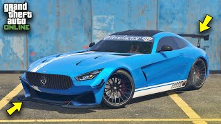 GTA 5 Online BENEFACTOR SCHLAGEN GT Customization amp Test  MercedesAMG GT [upl. by Naryb]