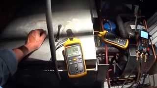 Make a difficult adjustment on a freezer expansion valve part 2 [upl. by Newsom]