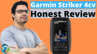 Is This The Best Portable Fish Finder Garmin Striker 4cv Review [upl. by Ydor]