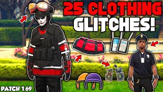 25 Clothing Glitches In GTA 5 Online [upl. by Olney]