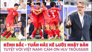 Nhật Bản 42 Việt Nam  Đình Bắc  Tuấn Hải ghi bàn  HLV Troussier tỏa sáng [upl. by Drannek890]