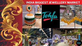 Tohfa Mumbai Artifical Jewellery Biggest Supplier In India artificialjewellery clips rings [upl. by Accalia]