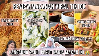 TASYI REVIEW MAKANAN VIRAL TIKTOK EP 10  LANGSUNG SAKIT PERUT HABIS MAKAN INI 😭 [upl. by Aerbma419]