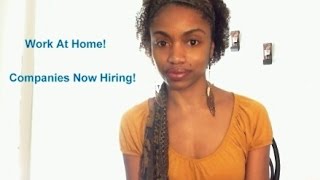 Companies Now Hiring Nation Wide Make 500 A Week [upl. by Ruder]