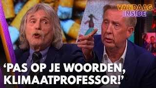 Johan grijpt in na opmerking klimaatprofessor Nu moet je op je woorden letten  VANDAAG INSIDE [upl. by Amsed922]