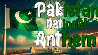 Pakistan National Anthem 🇵🇰  14th August Special  World Tales [upl. by Refinnaej235]